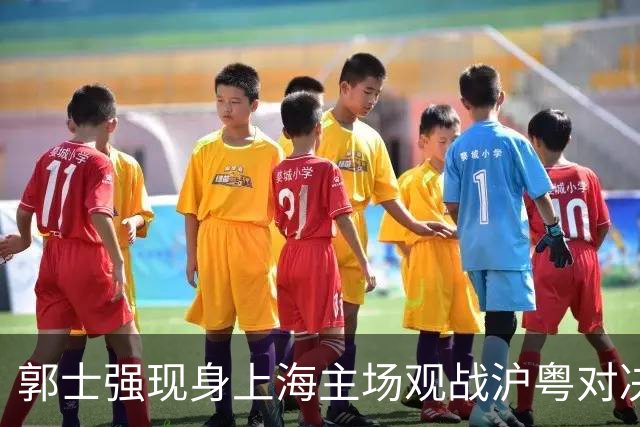 郭士强现身上海主场观战沪粤对决，现场考察球员
