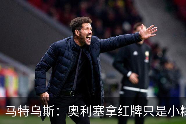 马特乌斯：奥利塞拿红牌只是小糊涂，不该罚款